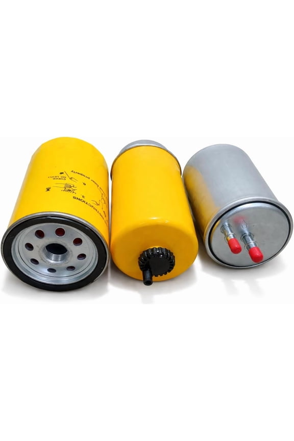JCB Oil Filter 320/04133, Fuel Filter 320/07155, Fuel Filter 32/925994 (Set Of3)