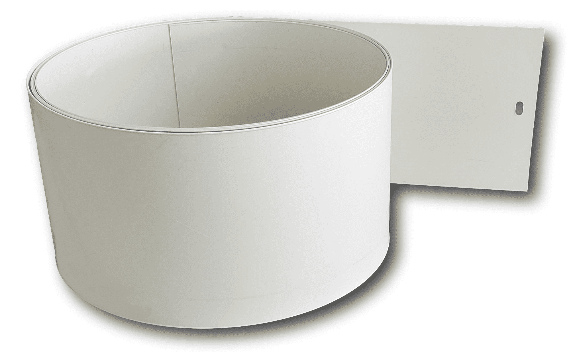 JCBlinds PVC Vertical Blind Replacement Slats OffWhite 2 PK 82 1/2 x 3