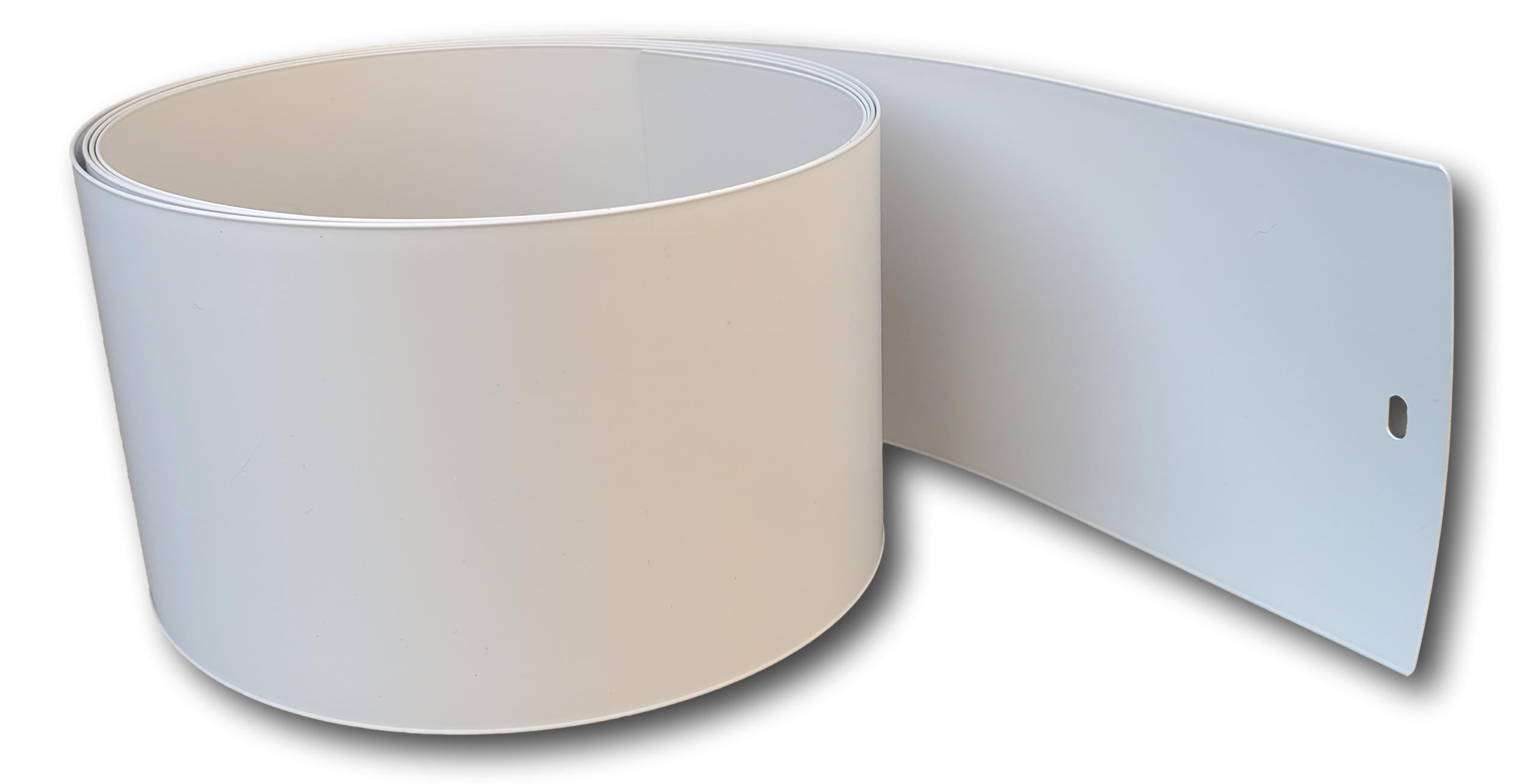 JCBlinds White PVC Vertical Blind Replacement Slats 82 1/2 x 3 1/2, 2