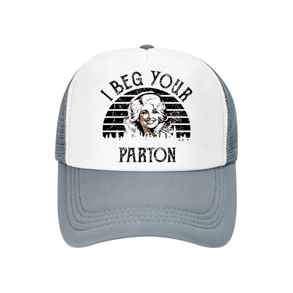 JCCXIN Adult Baseball Cap Dolly Graphic Print Adjustable Snapback Parton Memorial Cap Casual Retro Trucker Hat