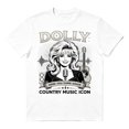 thumbnail image 1 of JCCXIN Dolly Country Music Icon Graphic Tee Retro Short Sleeve T Shirts for Women Crew Neck Soft Comfort Parton Fans Tshirts, 1 of 3
