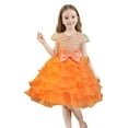 thumbnail image 1 of JCCXIN Girl Dress Elegant Girls Party Dress With Satin Bodice And Skirt For Festive Style Dress For Toddlers And Little Girls Stylish Party Gown Lovely 3-4 Years, 1 of 9