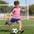 thumbnail image 1 of JCCXIN Outfit Sets Boys Youth Football O-Neck Short Sleeve T-Shirts Shorts Athletic Training Sportswear Kids Team Practice Play Relaxed Fit Clothes Sets, 1 of 4