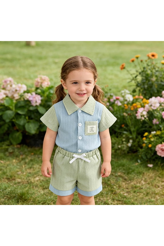 Outfit Sets Stylish Comfortable Boys For Play And Casual Everyday Wear Soft Clothes Sets