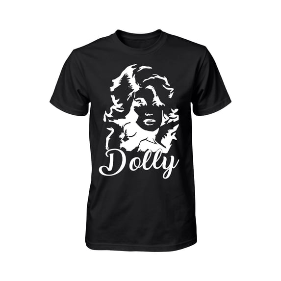 JCCXIN Vintage Dolly Shirt, Black And White Photo Portrait T-Shirt, Parton Tees For Women Men