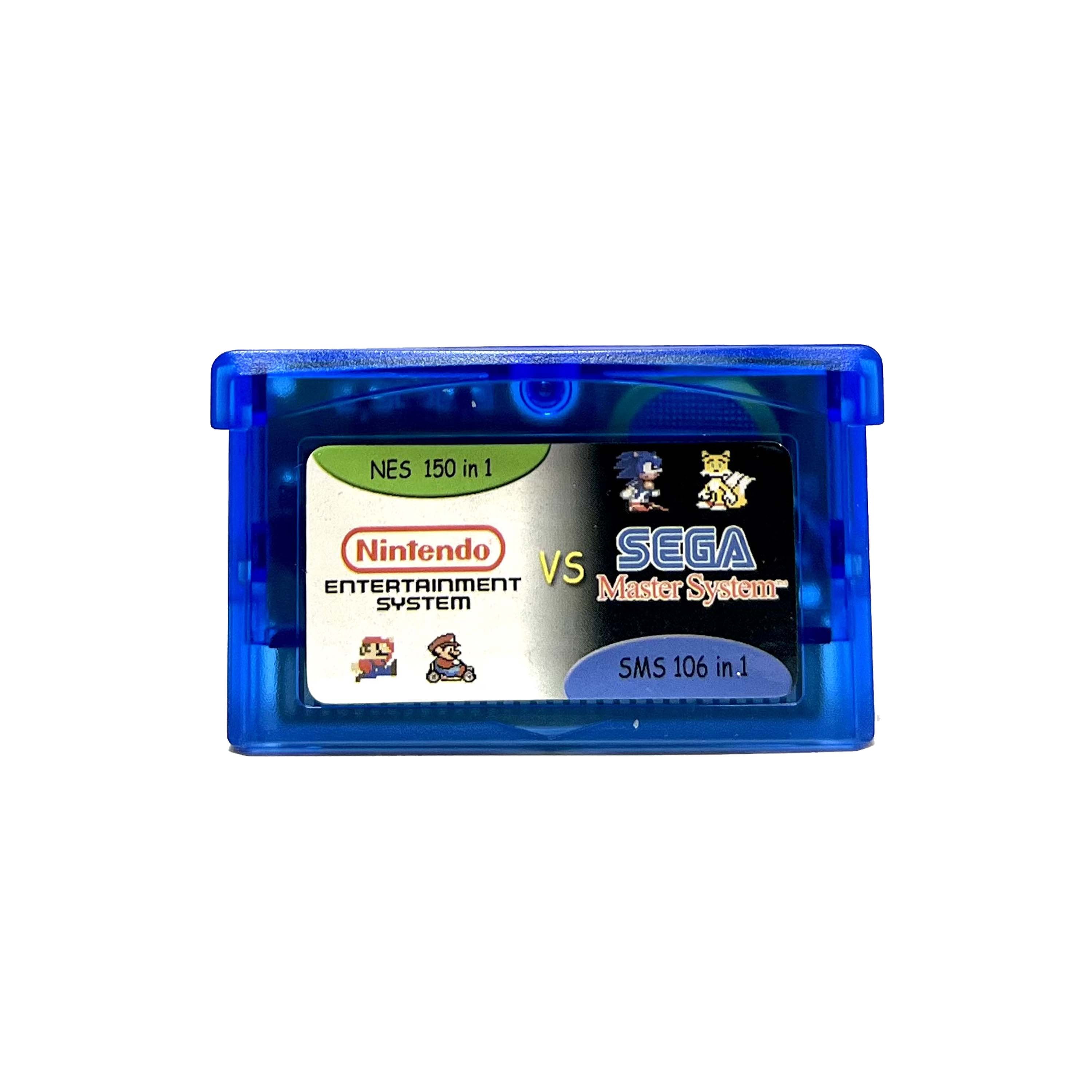 JCG GBA NES and Master System Multicart 256 Games Total JCG GBA NES and Master System Multicart 256 Games Total