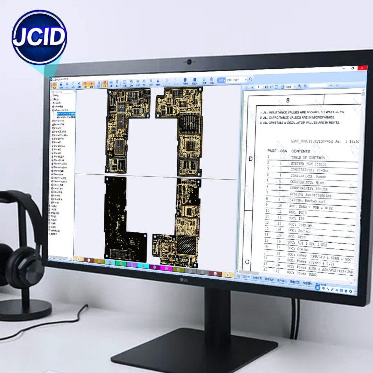JCID Intelligent Mobile Phone Repair Drawing Schematics Software - 1