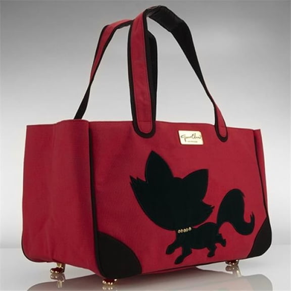 JCLA FP-R-C Foxy Pom Canvas- Red