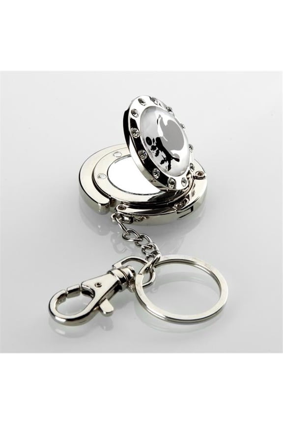 JCLA Yorkie Mirror Purse Hanger Keychain -