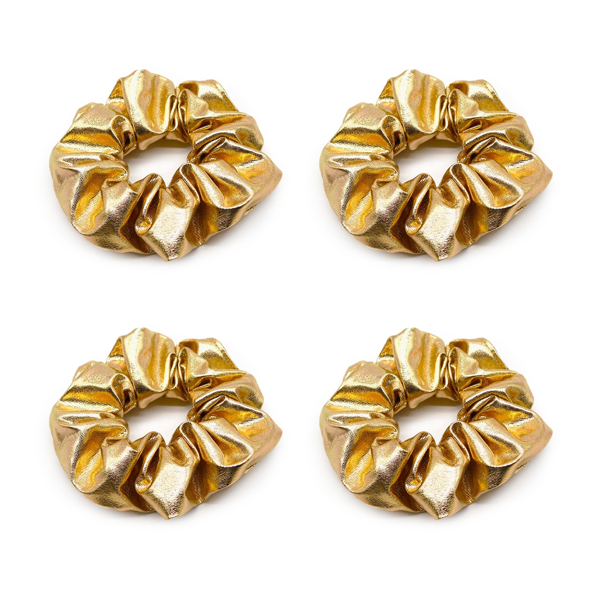 6 Pcs Disco Scrunchies for Women, Disco Ball Sequin Metallic  display picture 3