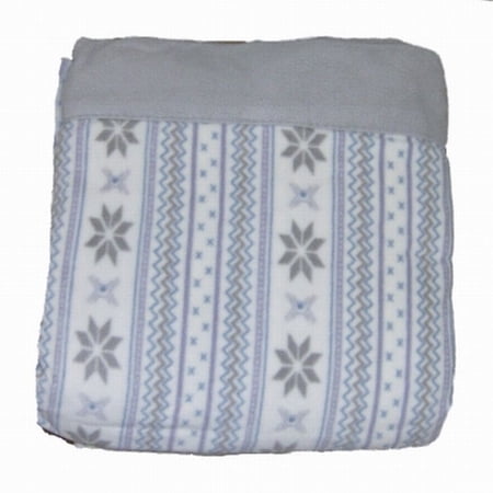 JCP Home Fleece Sheet Set Fair Isle Stripes Twin Bed Size Sheets Bedding