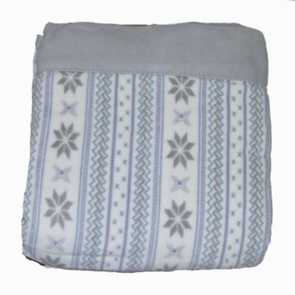 JCP Home Fleece Sheet Set Fair Isle Stripes Twin Bed Size Sheets Bedding