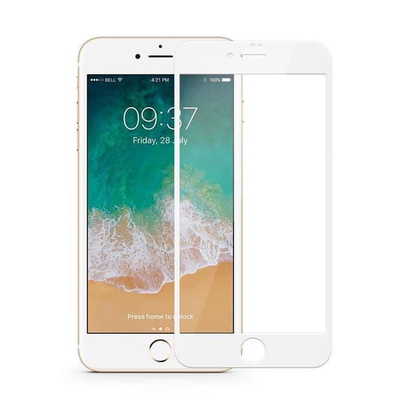 JCPal JCP3678 Preserver Glass Screen Protector for iPhone 7 Plus & 8 Plus, Black