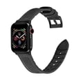 thumbnail image 1 of JCPal JCP3950 Gentry Leather Band for 0.95 mm Apple Watch - Black, 1 of 1