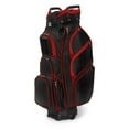 thumbnail image 1 of JCR 104993 TL650 Golf Cart Bag - Black & Red, 1 of 1