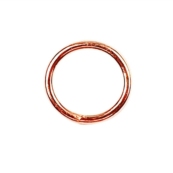JCRG-100-10MM Rose Gold Overlay Close Jump Ring