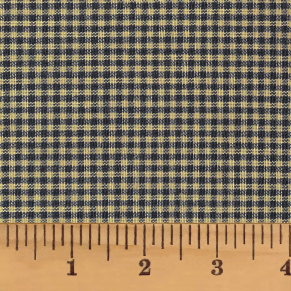 JCS 100% Cotton Heritage Navy Blue 2 Plaid Homespun Fabric Sold by the Yard