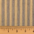 thumbnail image 1 of JCS 100% Cotton Heritage Navy Blue Ticking Stripe Homespun Fabric - Sold by the Yard, 1 of 5