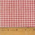 thumbnail image 1 of JCS Cherry Red 2 Homespun Cotton Fabric Sold by the Yard, 1 of 8