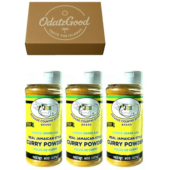 JCS Curry Powder 8oz (227g) 3-Pack Curated & Packaged by ODatzGood