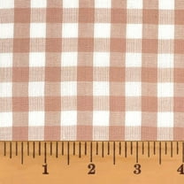 JCS Flora Pink 5 Mini Buffalo Plaid Homespun Cotton Fabric Sold by the Yard