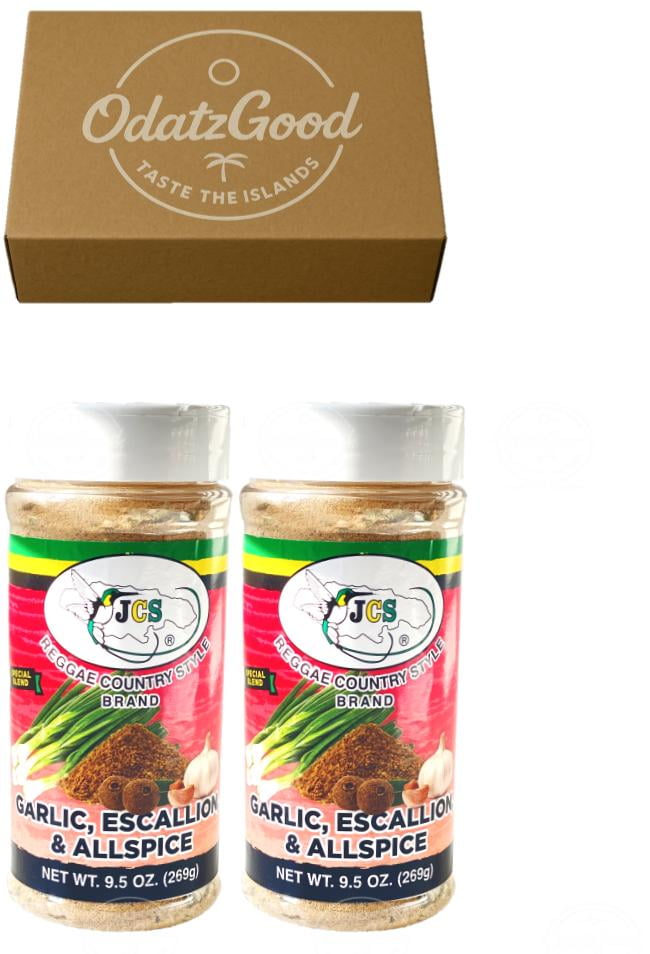 JCS Garlic Escallion Allspice 9.5oz (269g) 2-Pack – Curated & Packaged by ODatzGood