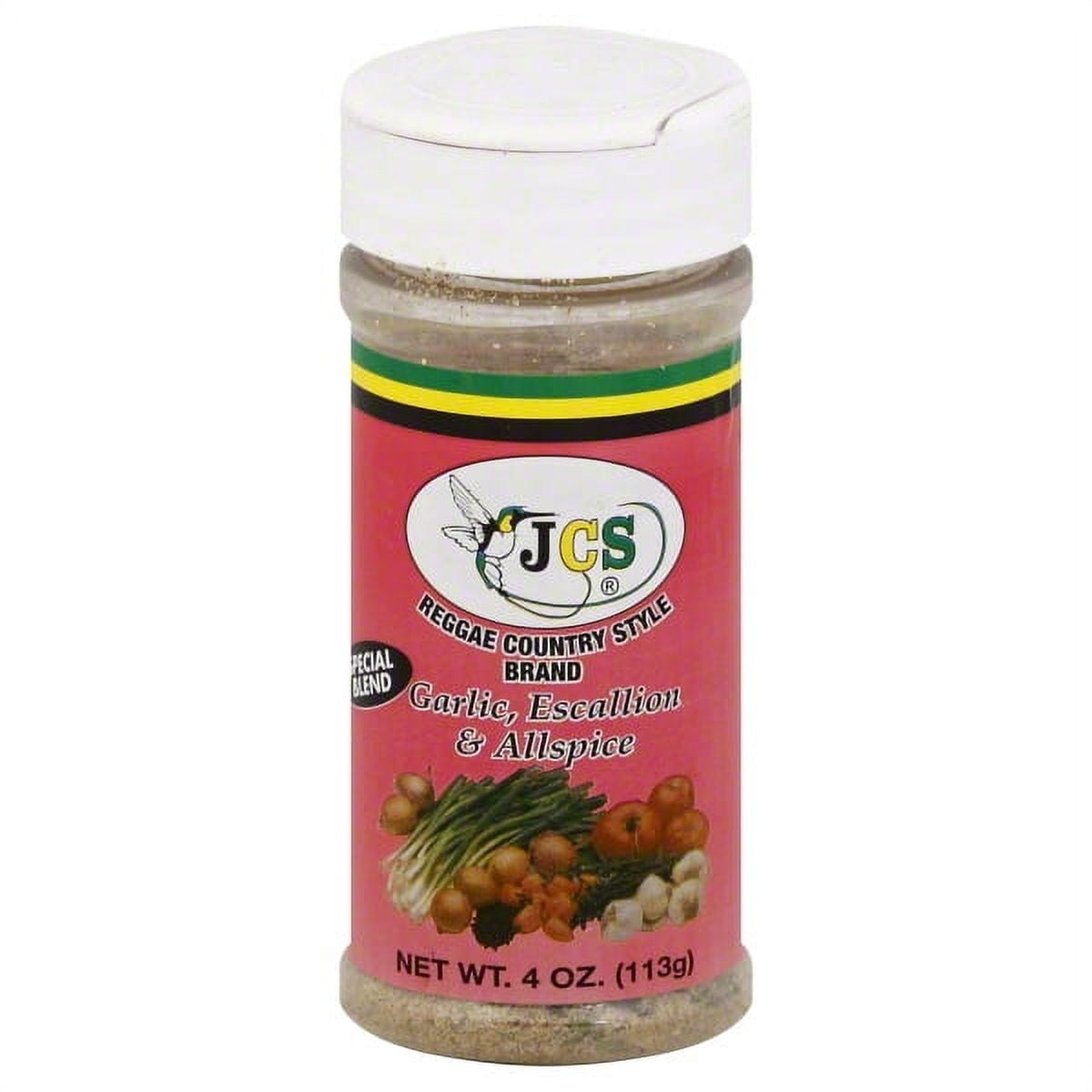JCS Garlic, Escallion & Allspice Seasoning, 4 oz