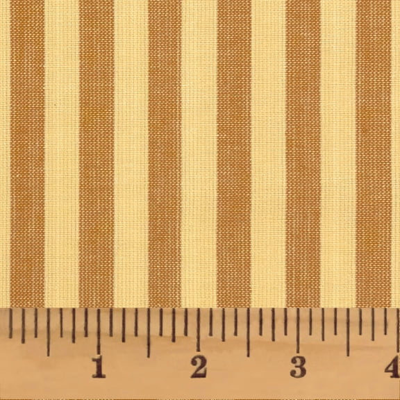 JCS Honey Stripe Homespun Cotton Fabric Sold by the Yard