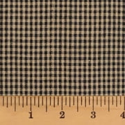JCS Primitive Black 2 Homespun Cotton Fabric Sold by the Yard