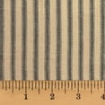 thumbnail image 1 of JCS Primitive Black Ticking Stripe Farmhouse Homespun Cotton Fabric Sold by the Yard, 1 of 10