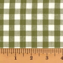 JCS Sage Green 5 Mini Buffalo Plaid Homespun Cotton Fabric Sold by the Yard