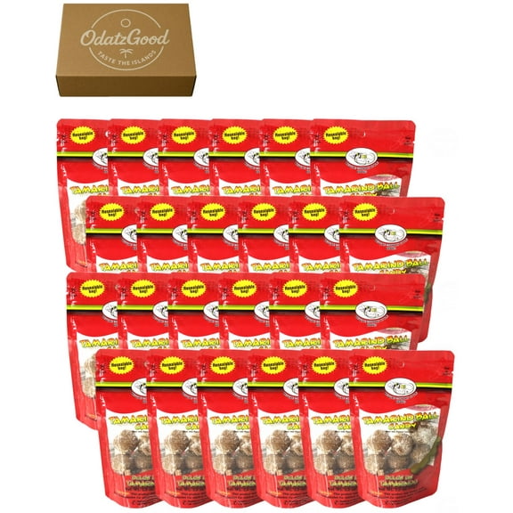 JCS Tamarind Ball 2.5oz (70g) 24-Pack Curated & Packaged by ODatzGood