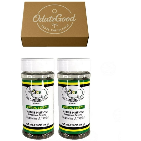 JCS Whole Pimento 2.5oz (78g) 2-Pack Curated & Packaged by ODatzGood