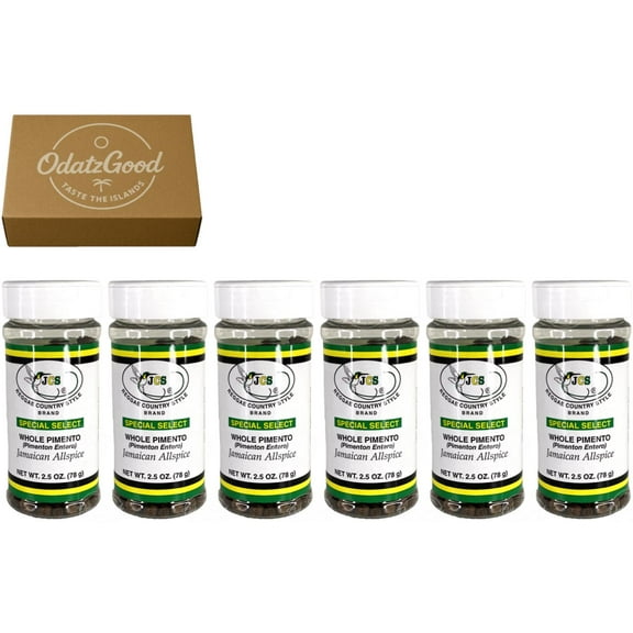 JCS Whole Pimento 2.5oz (78g) 6-Pack  Curated & Packaged by ODatzGood