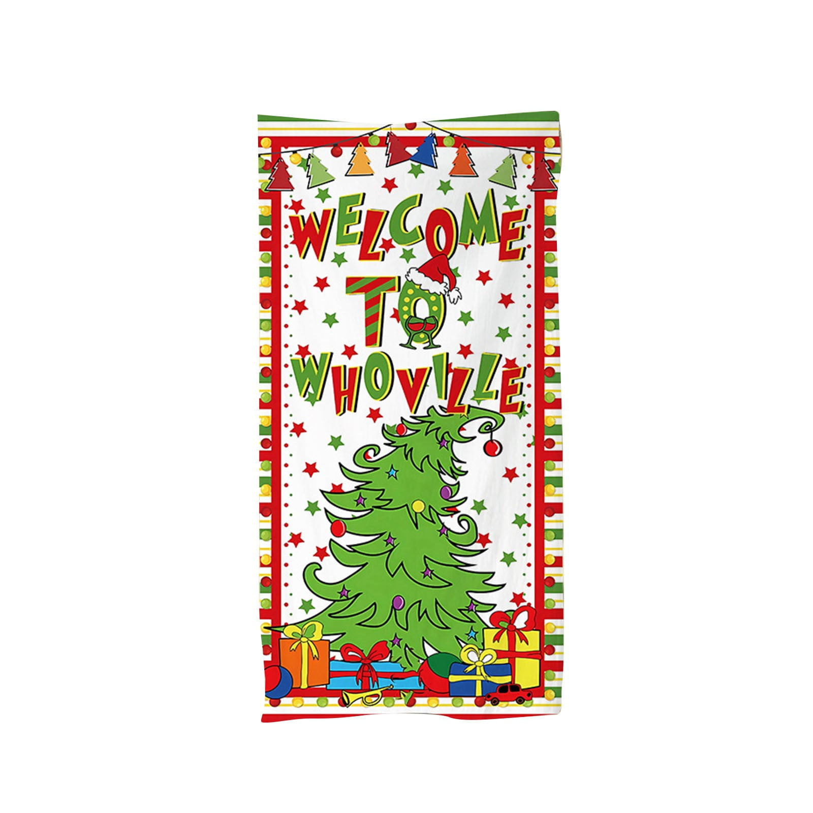JCToys Merry Christmas Grinch Bathroom Towels, Green Hand Towels for ...