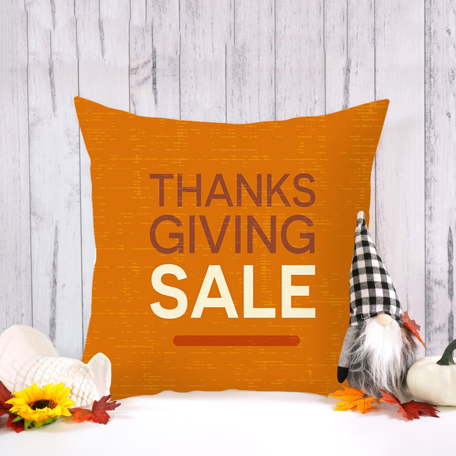JCXAGR Throw Pillows For Couch Fall Pillow Covers Thanksgiving Turkey