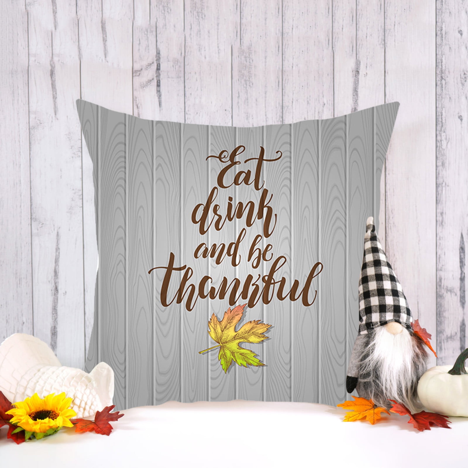 JCXAGR Throw Pillows For Couch Fall Pillow Covers Thanksgiving Turkey