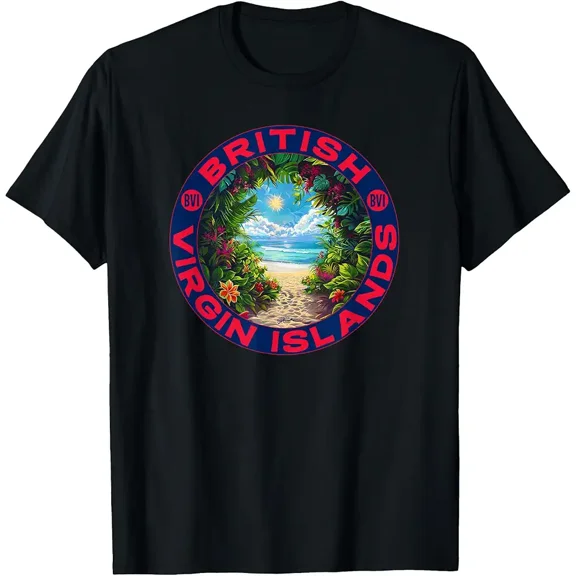 JCombs_ British Virgin Islands, BVI, Beach T-Shirt