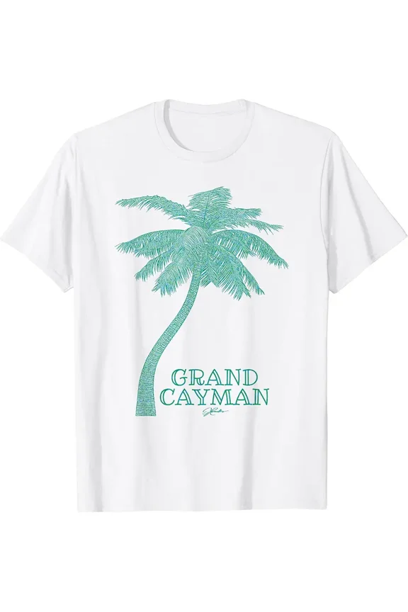 JCombs_ Grand Cayman, Cayman Islands, Palm Tree T-Shirt