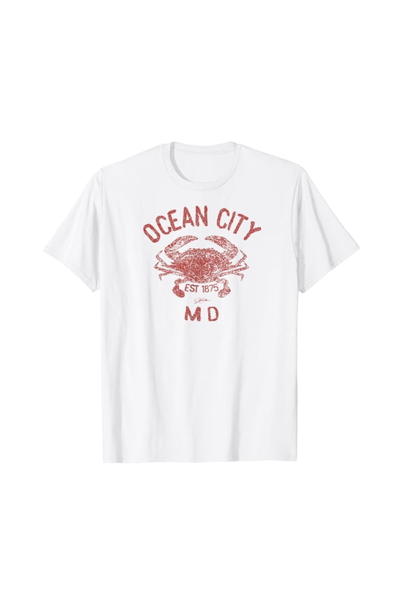 JCombs: Ocean City, MD, Atlantic Blue Crab T-Shirt
