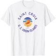 Saint Croix, USVI, Conch Shell on Beach TShirt4XL