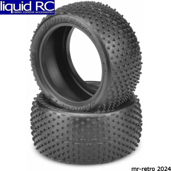 JConcepts Nessi 2.2" Rear Buggy Carpet Tires Low-profile Set 2 Pink JCO3167010
