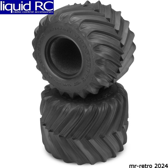 JConcepts 3168-01 Renegades Monster Truck Tire Blue Compound 2