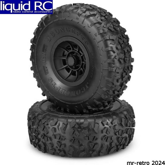 JConcepts 40303294 Landmines Green Compound Pre-Mounted On 3436b Hazard Wheel Fi