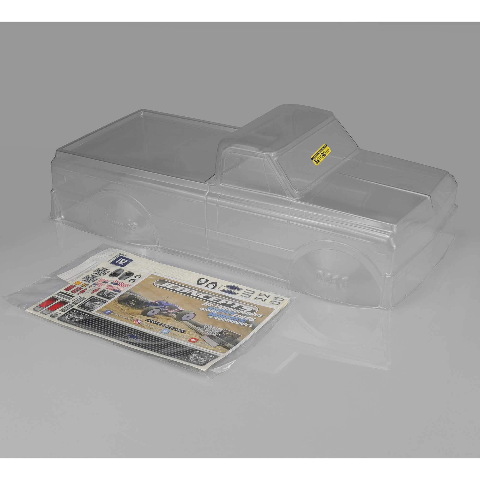 JConcepts 0416 JCO0416 CLEAR 1970 Chevy C10 12.3 wheelbase