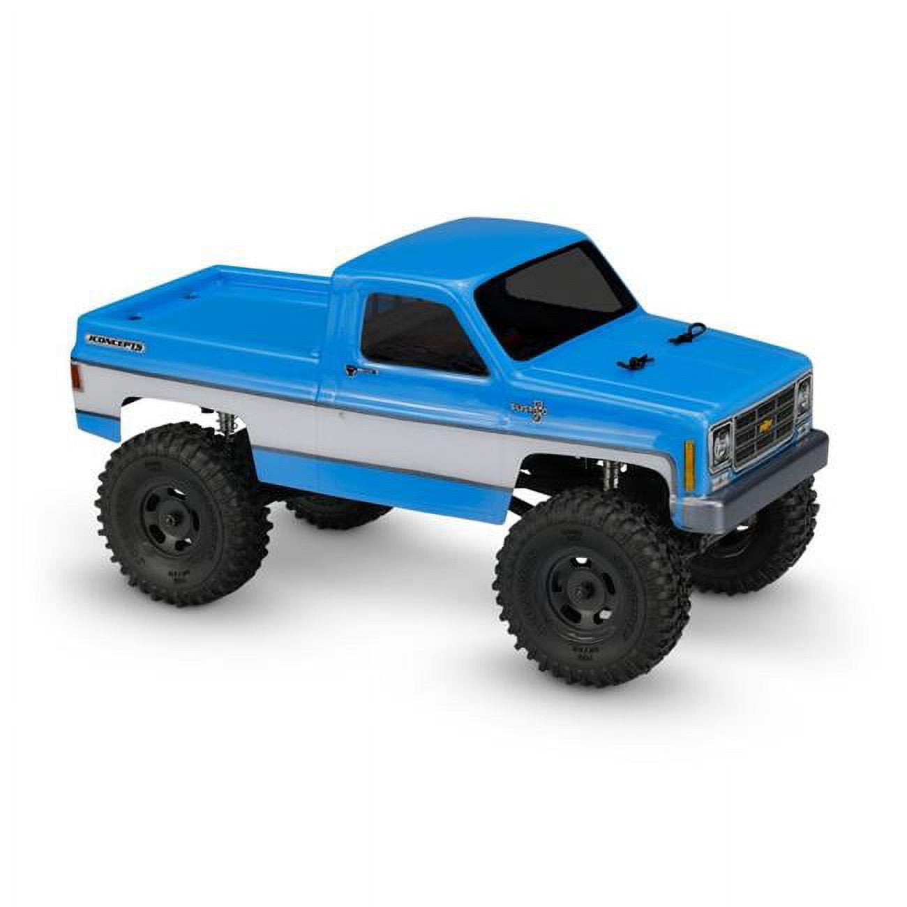 Carrozzeria JConcepts Chevy S10 1990 Per SCX24 – Trasparente, Passo 5.20, 1/24 - Foto 2
