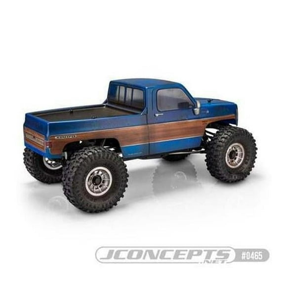 JConcepts Inc. 1978 Chevy K10 Tuck Body 12.3in Wheelbase JCO0465 Car/Truck Bodies wings & Decals