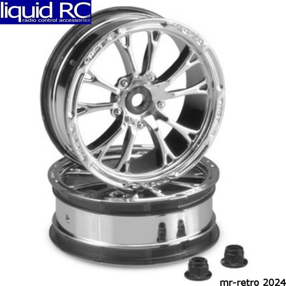 JConcepts Inc. 2.2 12mm hex front wheel - chrome JCO3399C Electric Car/Truck Option Parts
