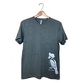 thumbnail image 1 of JCs Wildlife Elvis Bird Heather Shirt (Grey, X Large), 1 of 3