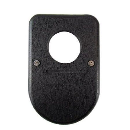 JCs Wildlife Exclusive Recycled Poly Lumber Birdhouse Predator Guard (Black)